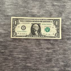 $1 2013 Duplicate Star Note FW