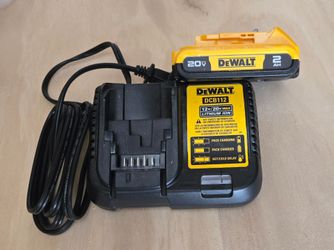 Dewalt 2ah Battery and Charger