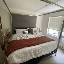 King Size Canopy Bed Frame