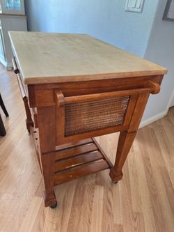 Wooden Kitchen island