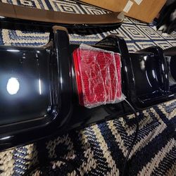 GLOSS BLACK WING AND DEFFUSER FOR INFINITI Q60 BRAND NEW