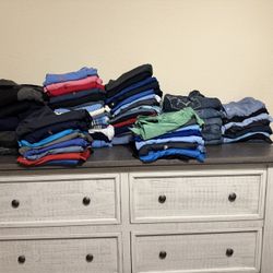 Bulk Men’s Clothing Lot – 63 Items (Shirts, Coats & Jeans)