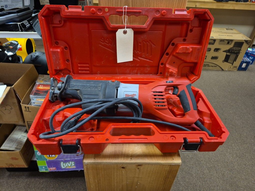 Milwaukee Orbital Super Sawzall 15 Amp Corded 6538-21