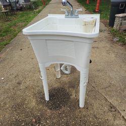 The price is.. heavy duty slop sink would pull out faucet