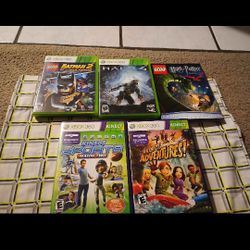 Xbox 360 game lot low price batman 2 / halo 4 / Harry Potter