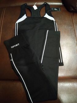 Black Gym Suit