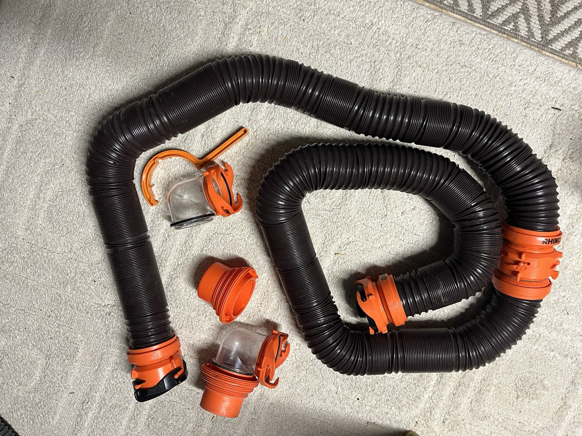 Camco Rhino- RhinoFLEX 20-Ft Camper/RV Sewer Hose Kit
