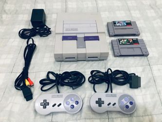 Original super Nintendo SNES consloe & games Bundle lot fully functional adult owned please read the info check out Photos