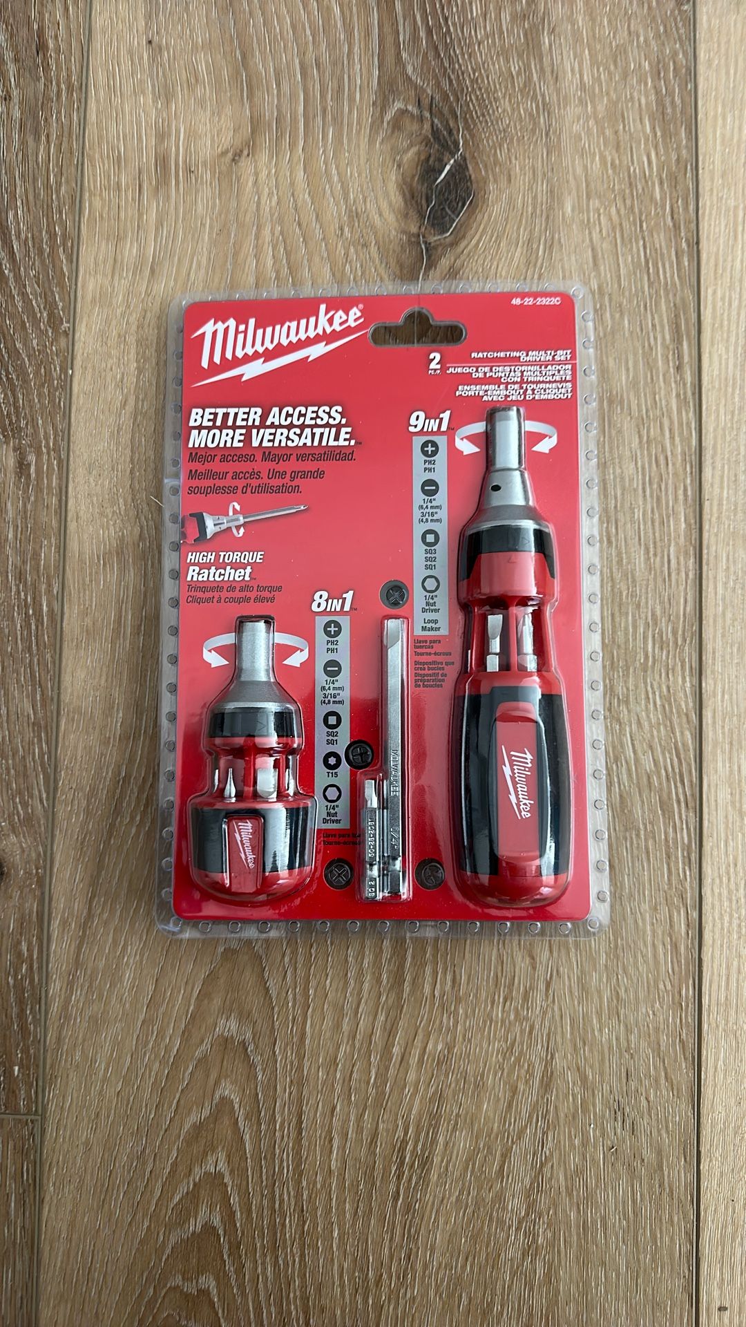 Milwaukee Screwdriver Screw Driver Tool Set