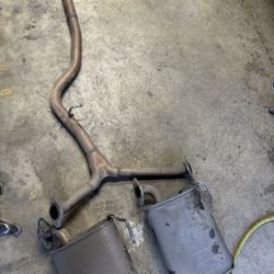 2015 WRX stock exhaust