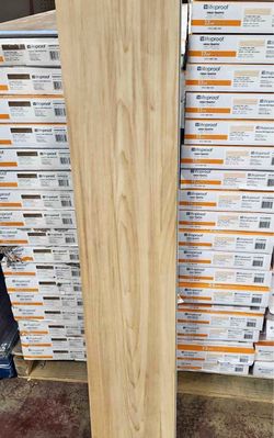 Waukee Mill Maple 22 MIL x 8.7 in. W x 48 in. L Click Lock Waterproof Luxury vinyl Plank Flooring (20.1 sq. ft./Case)