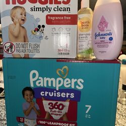 Pampers Cruisers 360 Size 7 Bundle