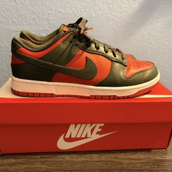 Nike Dunk Low Mystic Red Cargo Khaki