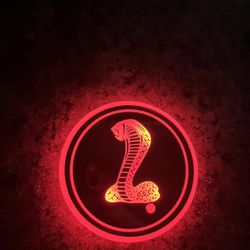 LED Cup holder Coaster (set of 2)