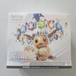 PRISMATIC EVOLUTIONS ETB POKEMON