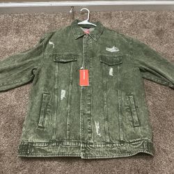 Brand New Sprayground Jean Jacket