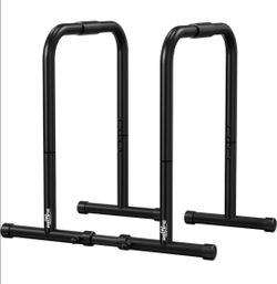 RELIFE Heavy-Duty Dip Station – Adjustable Dip Bars / Home Gym Equipment