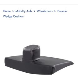 Posey Wedge Foam Pommel  Wheelchair Cushion  New