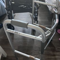 Walker And Wheelchair Like New