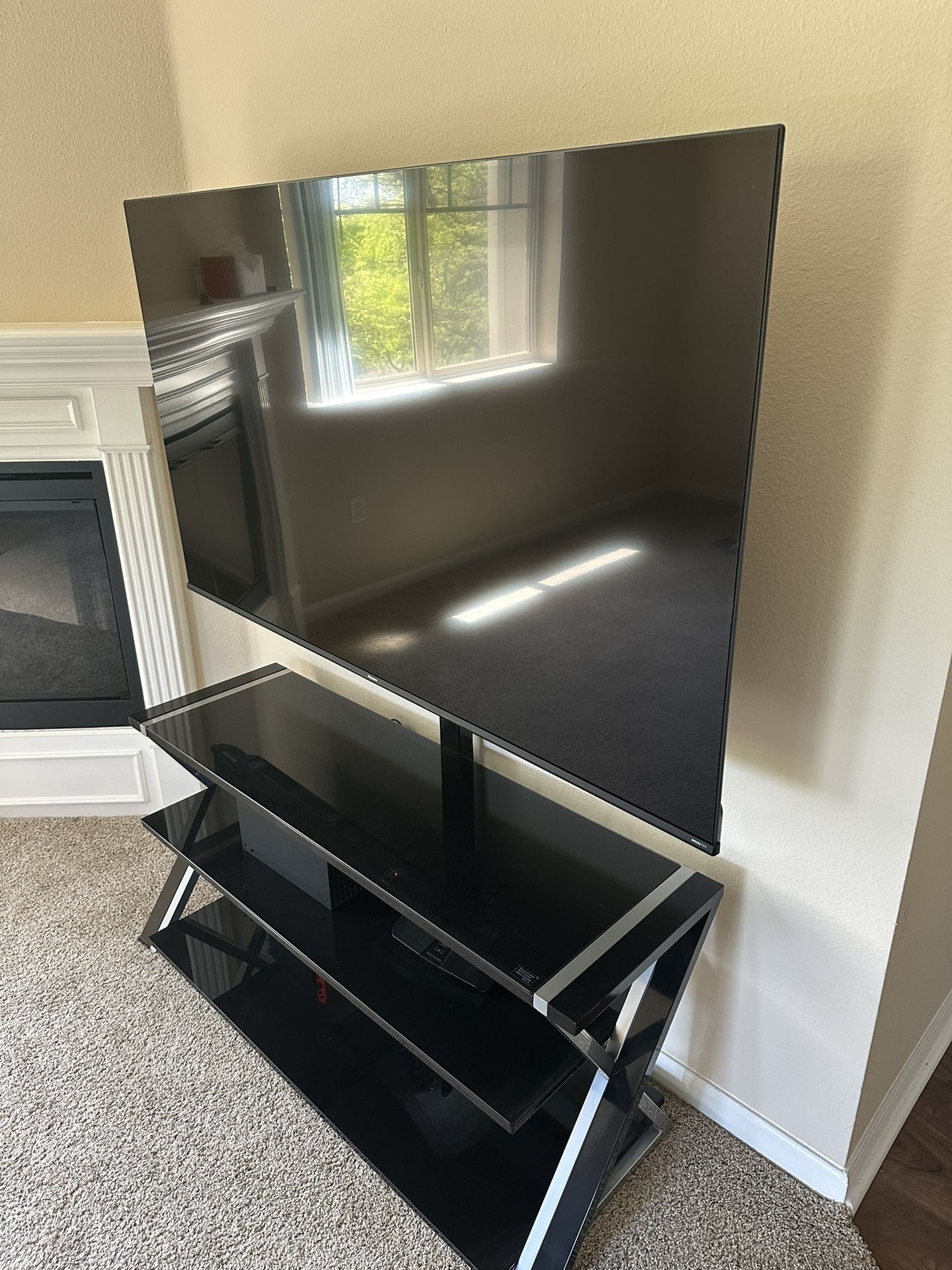 65 Inch Hisense TV With Stand