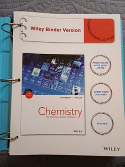 Chemistry: The Molecular Nature of Matter Textbook
