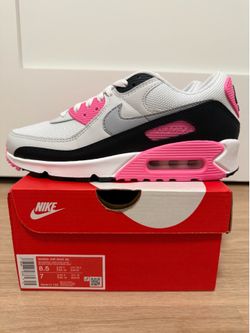 Nike Air Max 90 “White Pink Glow Wolf Grey” Women’s Size 8.5/ Men’s 7 IM4613-100