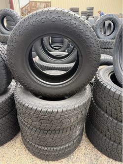 4 llantas 275/70/18 90% de vida