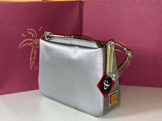 Vintage Frankie & Johnnie Silver Purse with Original Tag & Burdines Gift Box - NWT