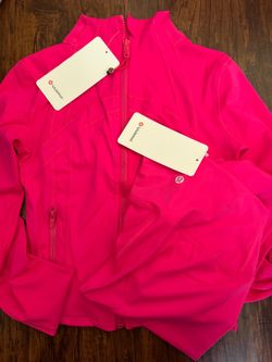 Lululemon Full-Zip Athletic Jacket Pink