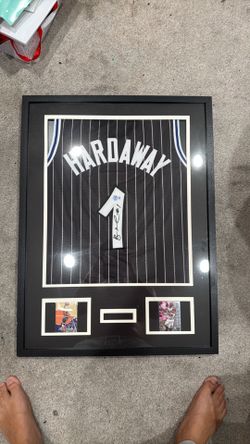 Penny Hardaway Orlando Magic Signed Jersey