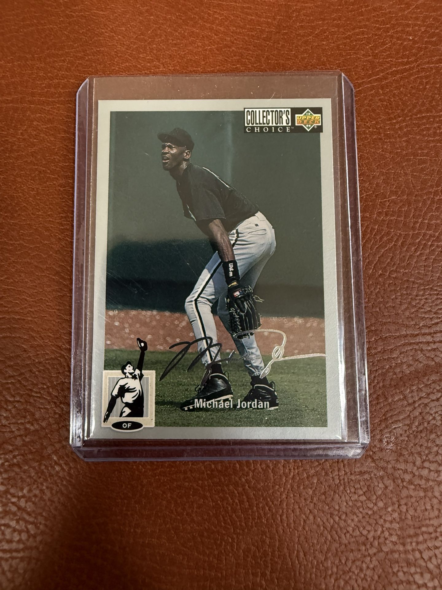 1994-95 Upper Deck Collector's Choice - Michael Jordan #23 Silver Foil Signature
