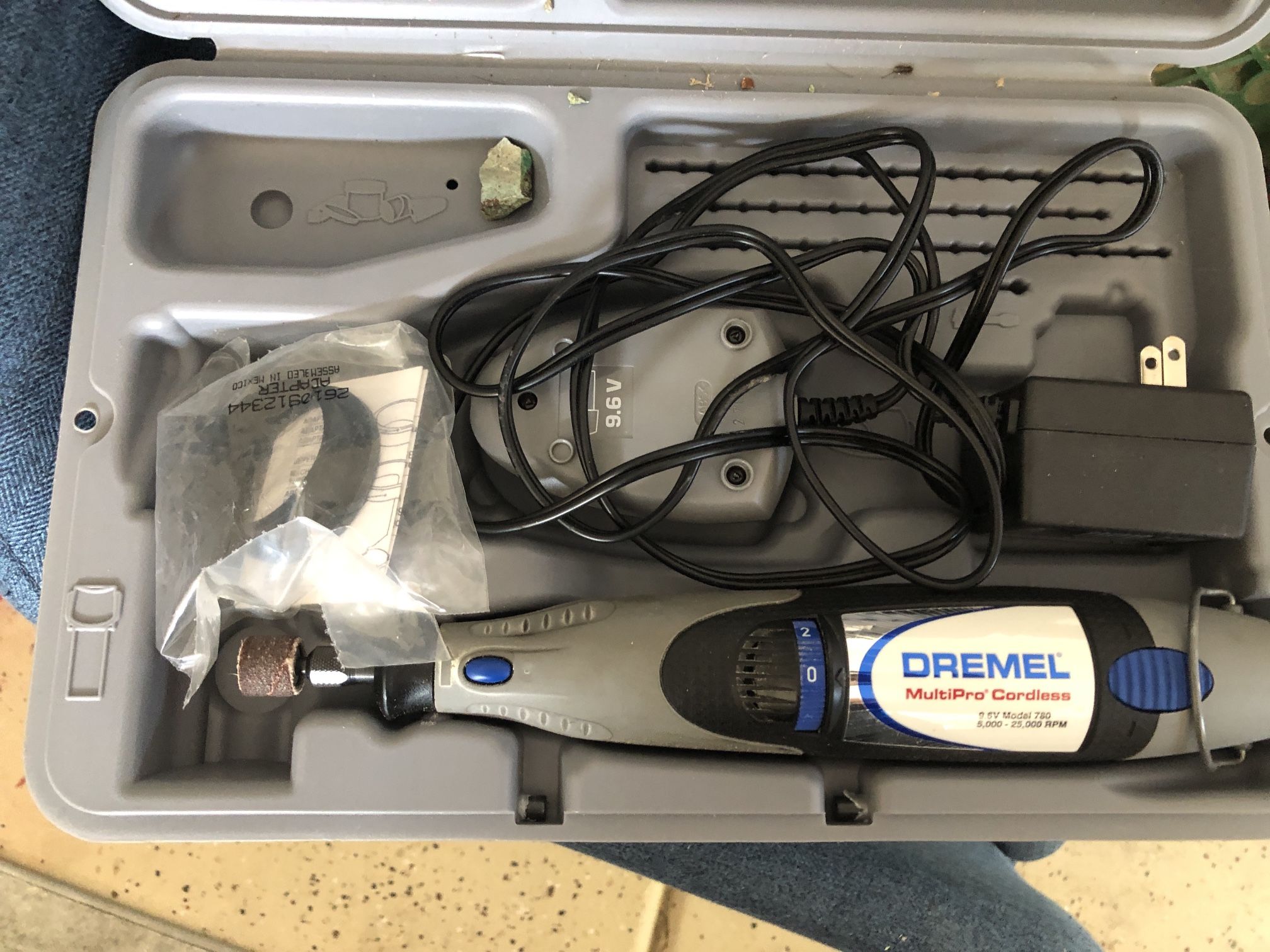 DREMEL MultiPro Cordless 9.6 V ROTARY TOOL KIT 780 0 25 for Sale