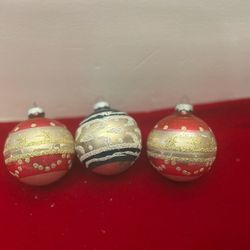 Shiny Brite Radko Mercury Glass Vintage Ornament