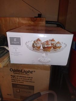 Gibson Home Cake Platter 