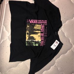 Vans Long Sleeve Crop Top