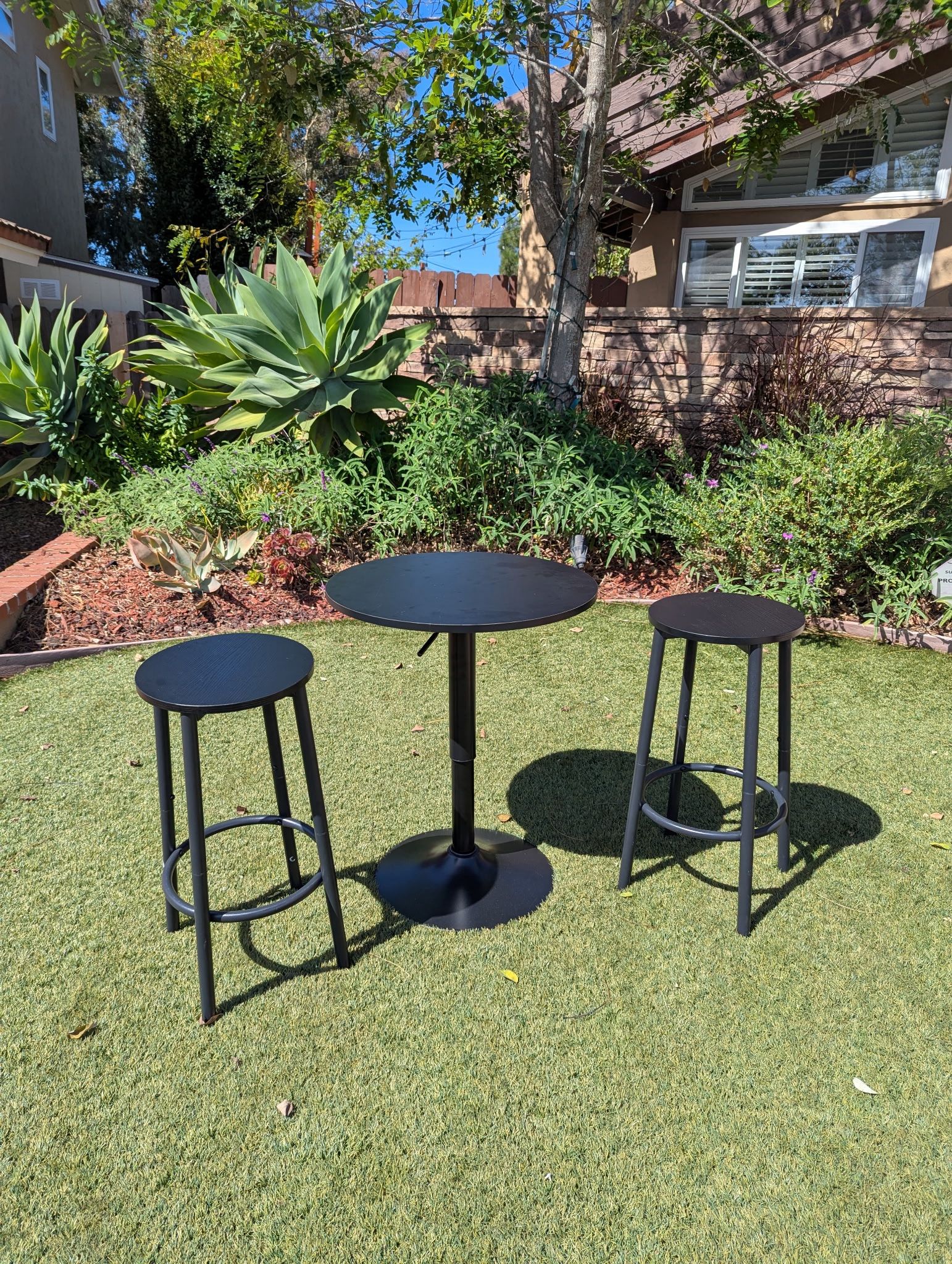 Table and Two Chairs