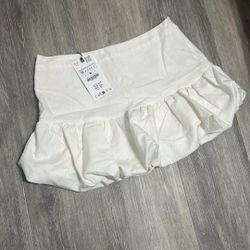 Zara Mini Bubble Skirt