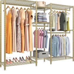 Wire Garment Rack Heavy Duty Clothes