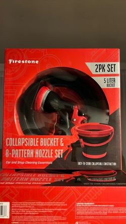 Collapsible Bucket & Nozzle Set