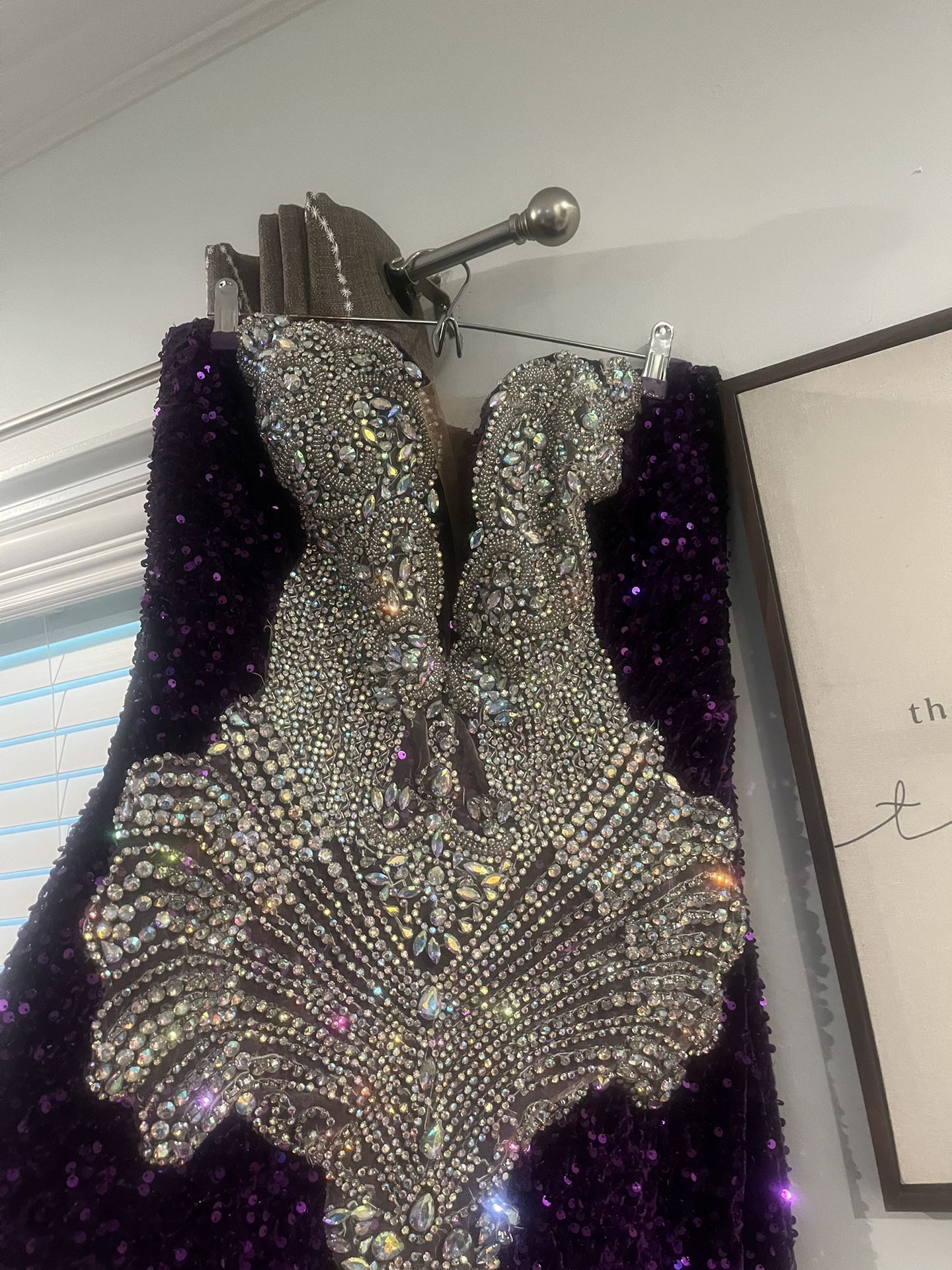 Rhinestone Dress 