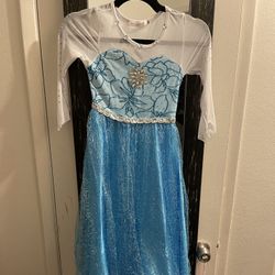Frozen Dress Costume 3-5yrs 