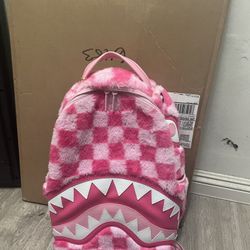 Sprayground Bag - Pink & Fuzzy