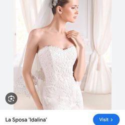 $350 La Sposa de’ Barcelona- “Idalina” Wedding gown