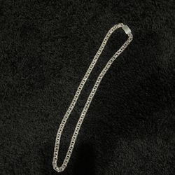 925 Sterling silver Chino Link Chain