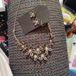 Necklace And Earrings 