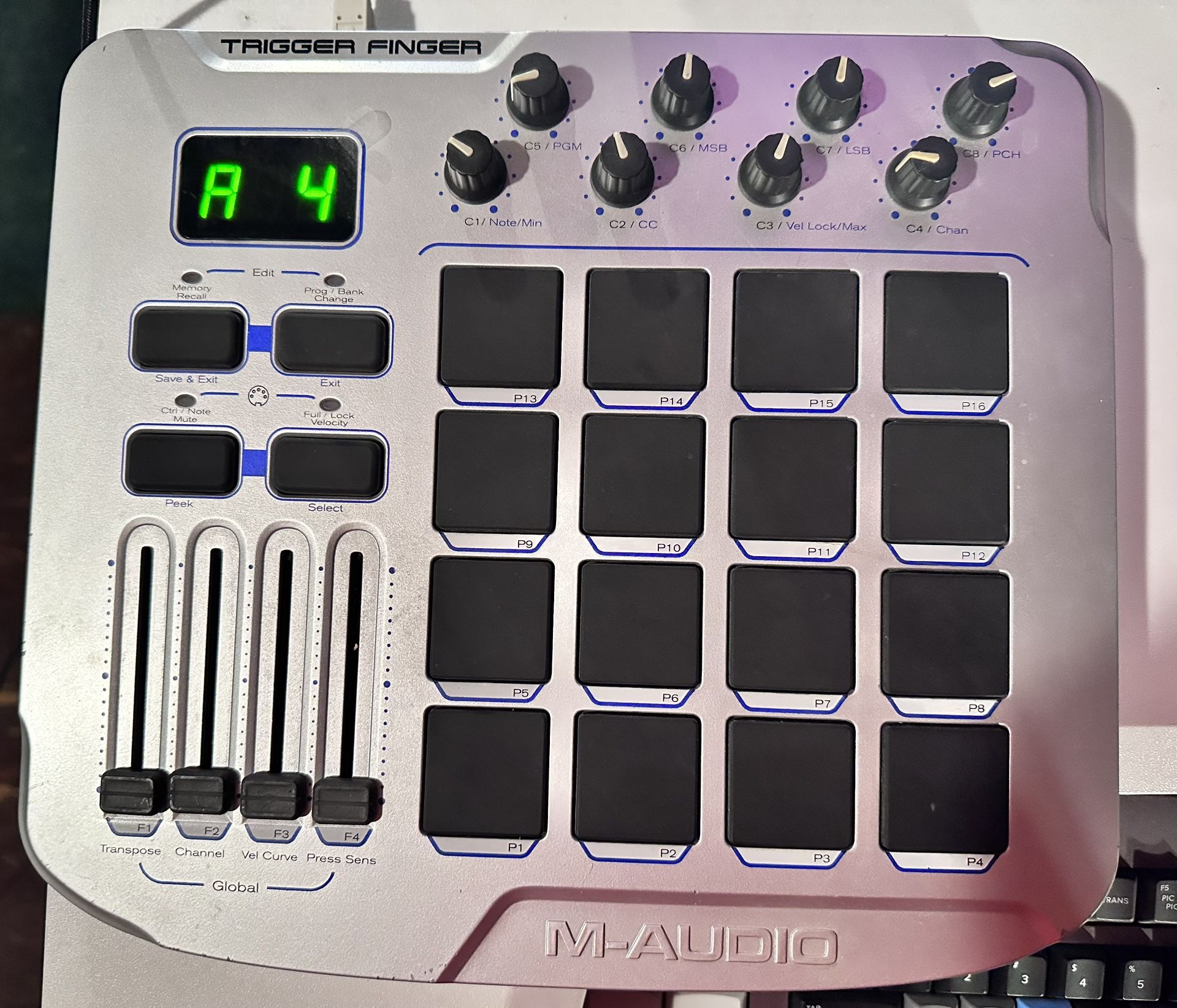M-Audio Trigger Finger MIDI Controller