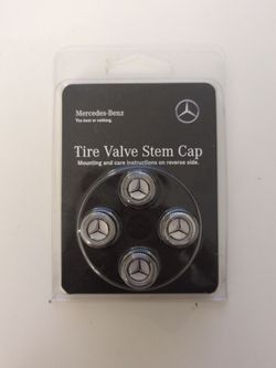 New Mercedes-Benz Tire Valve Stem Cap. 4-piece