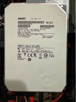 6TB SATA drive