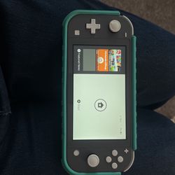 Black Switch Lite With Game