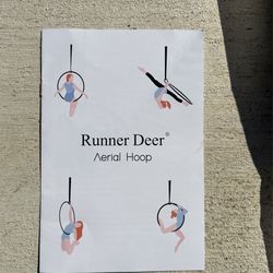 Runner Deer Aerial Hoop